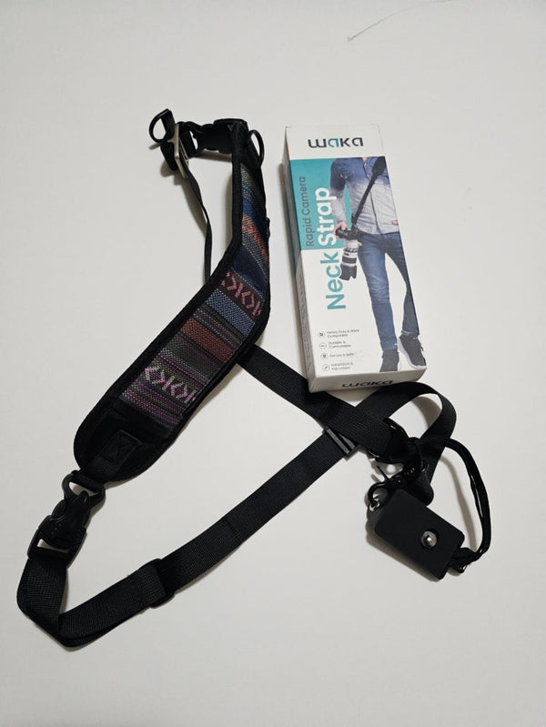 Snap, Shoot, & Go! Waka Rapid Camera Neck Strap Review for Security & Comfort