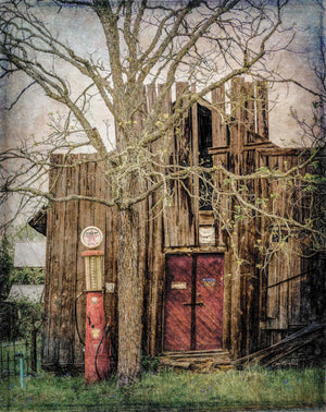 When Gas Pumps Were Manual by Carol Fox Henrichs
