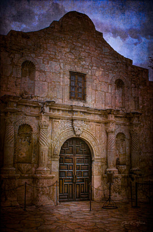 Alamo at Dusk by Carol Fox Henrichs