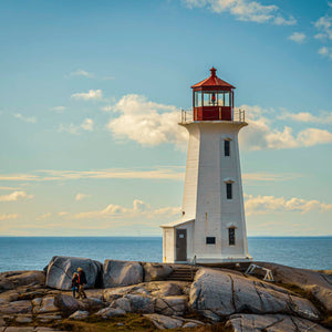 Lighthouse at Peggy's Cove by Carol Fox Henrichs
