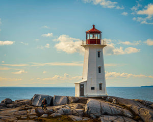 Lighthouse at Peggy's Cove by Carol Fox Henrichs