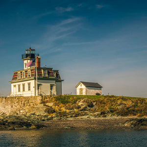 Rose Island Lighthouse by Carol Fox Henrichs